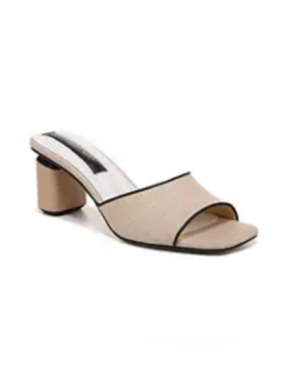 Franco Sarto Linley Slide Sandal in Natural Size 9.5 NEW